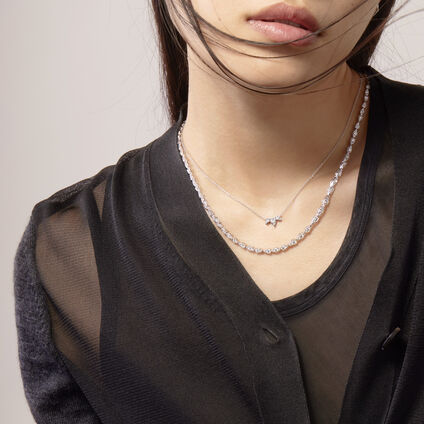 Aerial Dewdrop 鑽石項鏈, , large