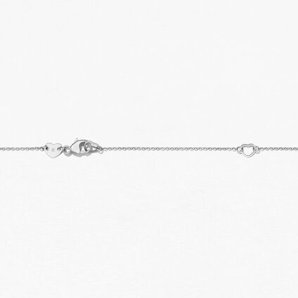 Aerial Lunar Eclipse 鑽石項鏈（小）, 18K 白金, large