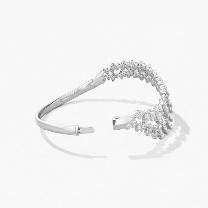 Aerial Twisted Dewdrop 鑽石手鐲, , large