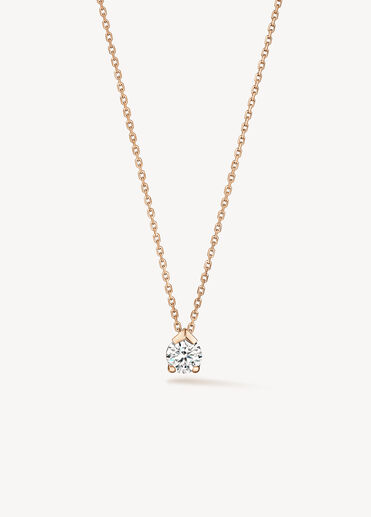 AERIAL 鑽石項鍊, 18K 玫瑰金, large