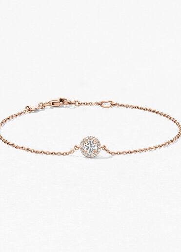 Joy 手鏈, 18K 玫瑰金, large