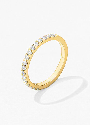 Transcend Premier 鑽石戒指, 18K 黄金, large