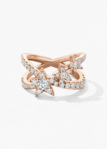 Illa Star Of The Show 鑽石戒指, 18K 玫瑰金, large