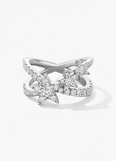 Illa Star Of The Show 鑽石戒指, 18K 白金, large