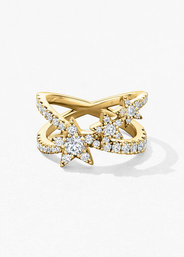Illa Star Of The Show 鑽石戒指, 18K 黄金, large