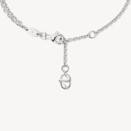 VELA 法式鑲嵌鑽石手鍊, 18K 白金, large