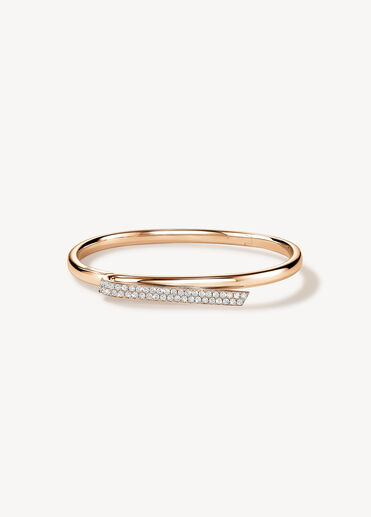 INSIDE/OUT Flip 鑽石手鐲, 18K 玫瑰金, large