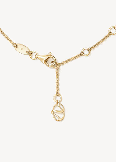 Aerial Open Sunburst 鑽石手鍊, 18K 黄金, large