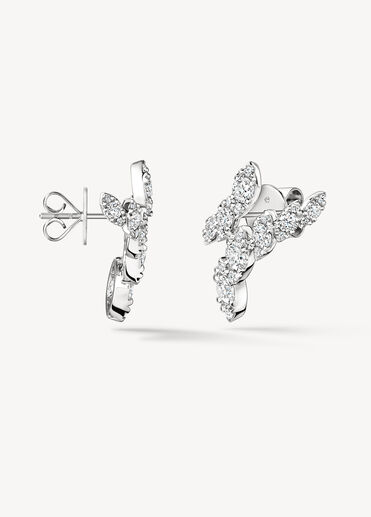 Bypass 鑽石耳環, , large